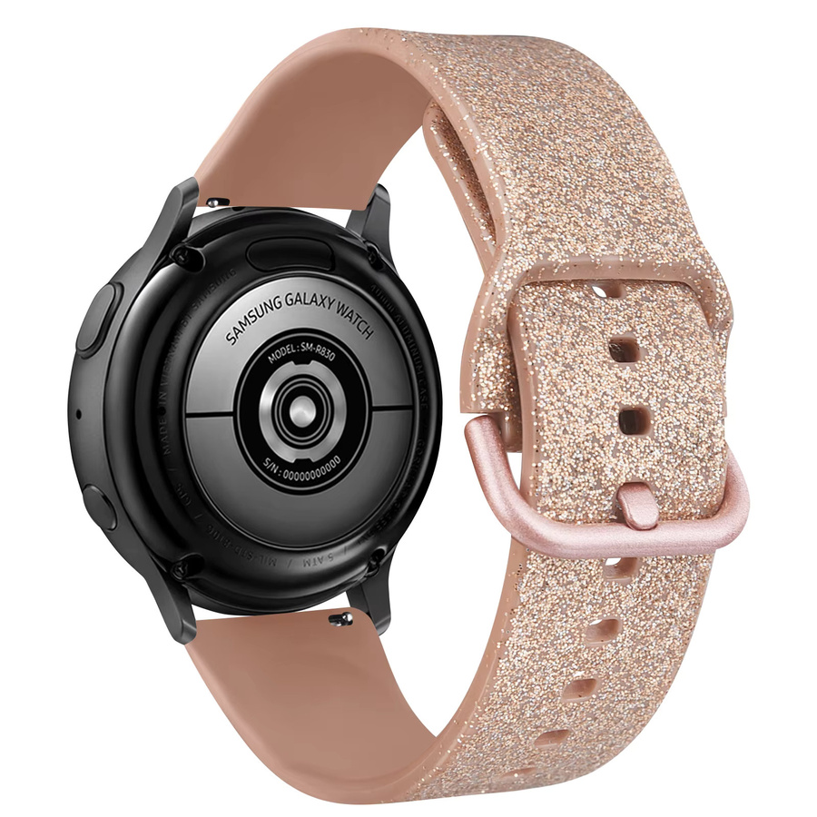 Tobfit Uhrenarmband Silikon, Roségold, Unisex, 20mm 22mm - Bild 3