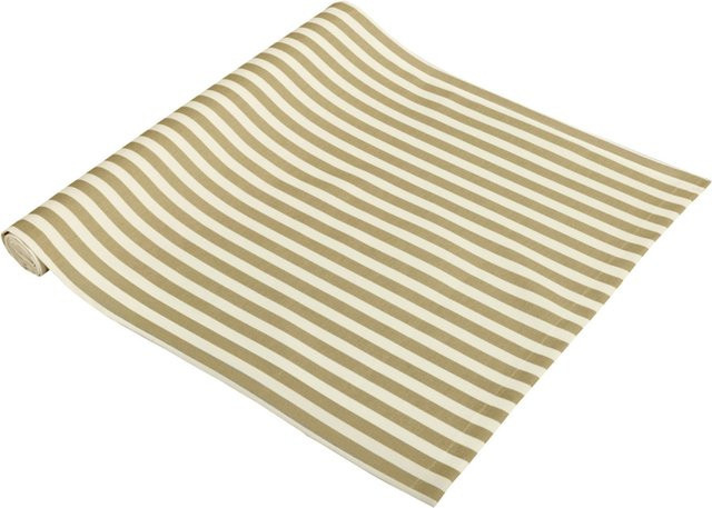 ERWIN M. Outdoor-Tischläufer Valiano gestreift in Beige/Weiß, B: 40 cm, L: 120 cm - Bild 1
