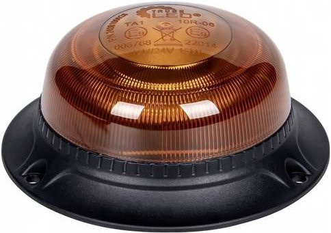 SecoRüt Rundumleuchte ALR0201 in Orange mit Magnetfuß für 12 V/DC und 24 V/DC Bordnetz - Bild 1
