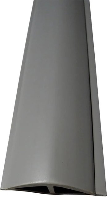 Döllken Profiles Doppeleinfassleiste Übergangsprofil selbstklebend Grau B: 100 cm, H: 3,5 cm, T: 0,5 cm - Bild 1
