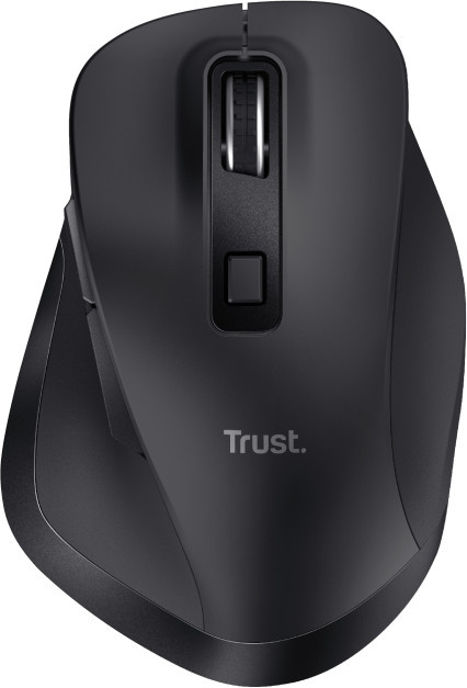 Trust FYDA Ergonomische Funkmaus Schwarz mit Bluetooth und 2400 dpi, Wiederaufladbar - Bild 1