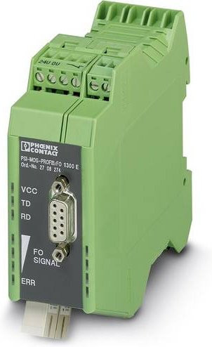 Phoenix Contact LWL-Umsetzer PSI-MOS-PROFIB/FO1300 E LWL-Konverter in Grün - Bild 1