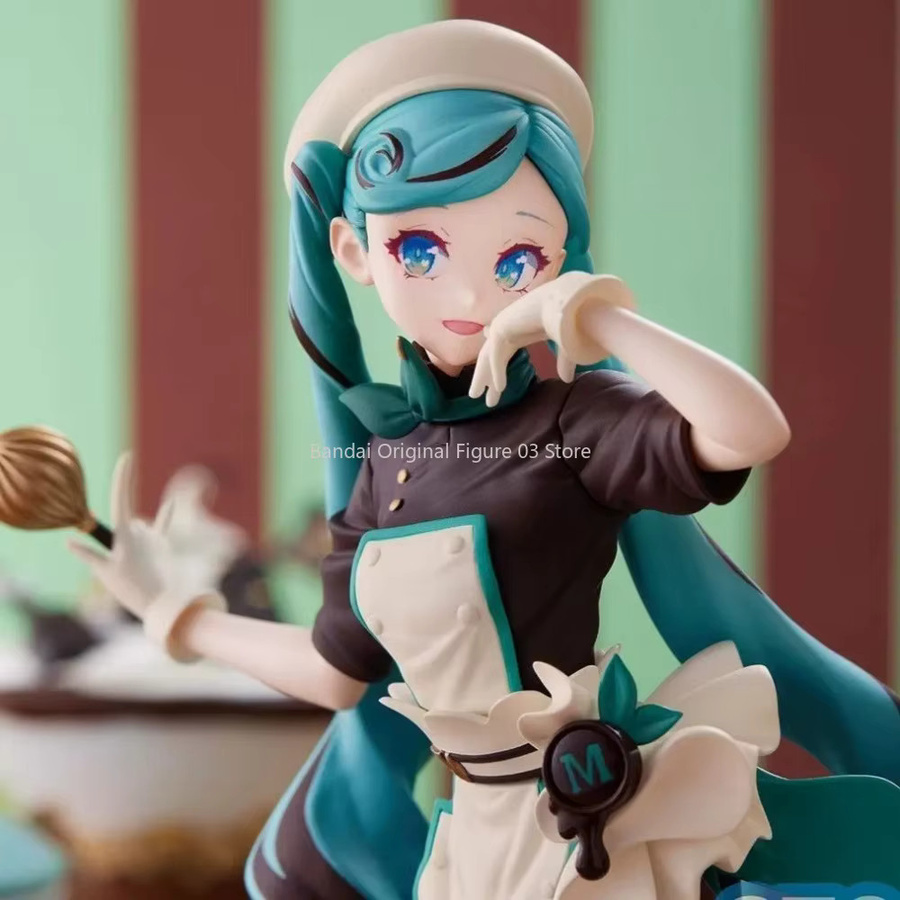 SEGA Vocaloid Hatsune Miku Dunkle Schokolade Gebäck Chef, Modell Puppen, Einzelfigur - Bild 4