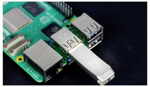 Raspberry Pi SC2140 USB-Stick mit 128 GB in Silber USB-A USB 3.0 - Bild 1