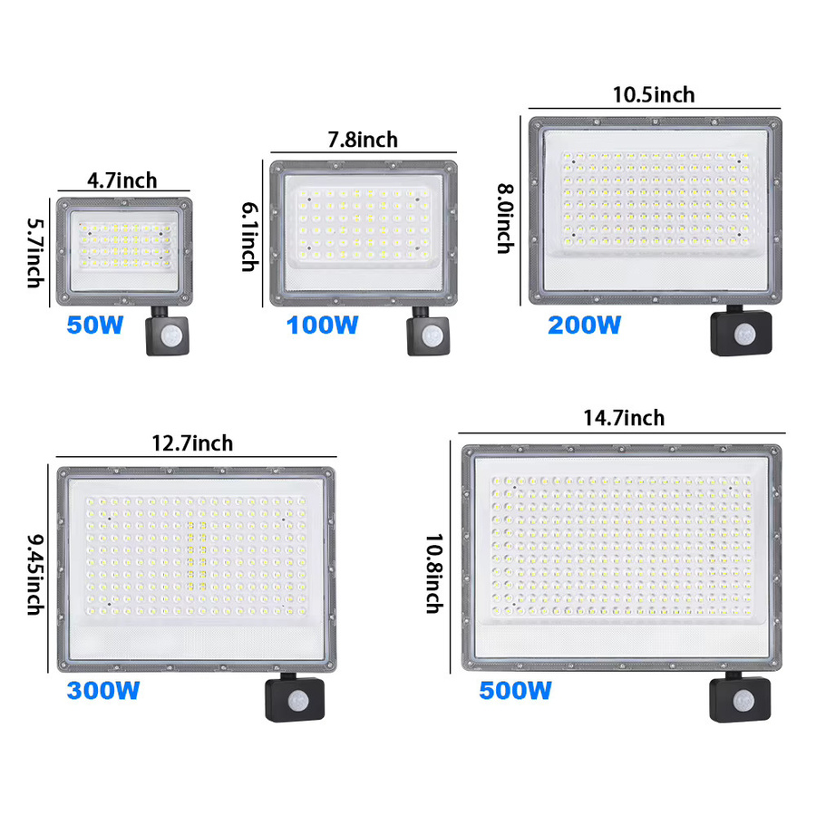 PARKSON LED Flutlicht mit PIR Bewegungssensor, wasserdichter LED Strahler für Garten und Außenbereich - Bild 2