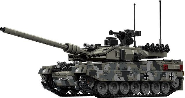 DBPALY Leopard 2A7 Kampfpanzer Bausteine 6-12 Jahre - Bild 1