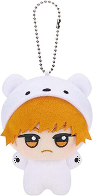 Anime Plüschanhänger Schlüsselanhänger Yoichi Isagi Nagi Seishiro Mikage Reo Rin Itoshi Itoshi Sae Plüschpuppe, 10cm, ab 14 Jahre - Bild 1