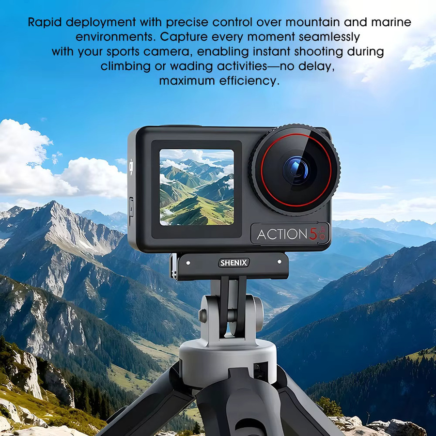 DJI Magnetischer Schnellverschluss-Adapterhalterung für Osmo Action 5 Pro, 4 und 3 in Schwarz - Bild 2