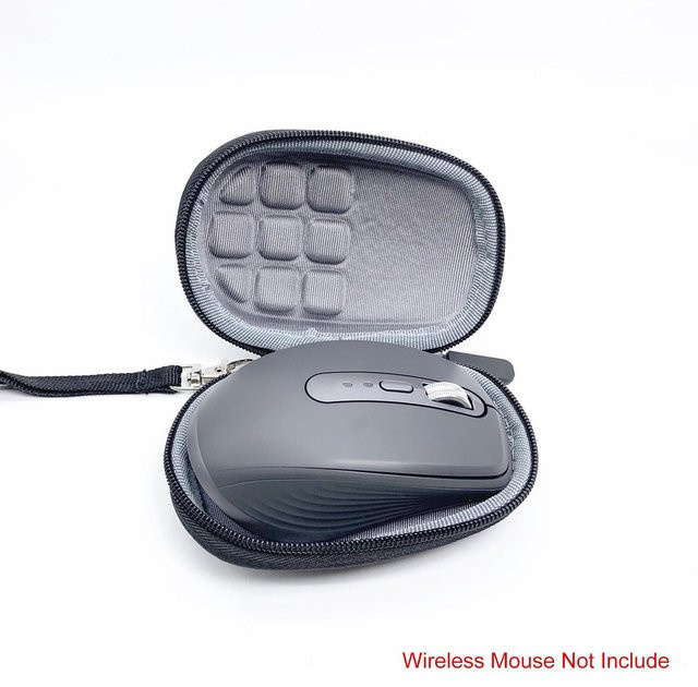 Ersatz-Hartschalen-Reiseetui für die kabellose Logitech MX Anywhere 3 Maus in Grau - Bild 1