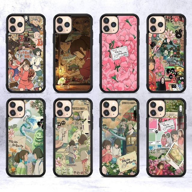 Amine S-Spiriteds Flower A-Away Handyhülle für iPhone 11 bis 17 Pro Max in Multicolour aus PC und TPU - Bild 1
