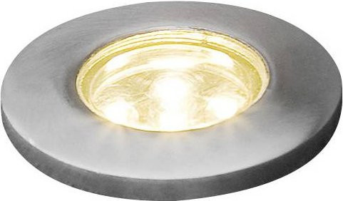 Konstsmide 7468-000 Bodeneinbauleuchte LED für den Garten aus Edelstahl in Silber - Bild 1