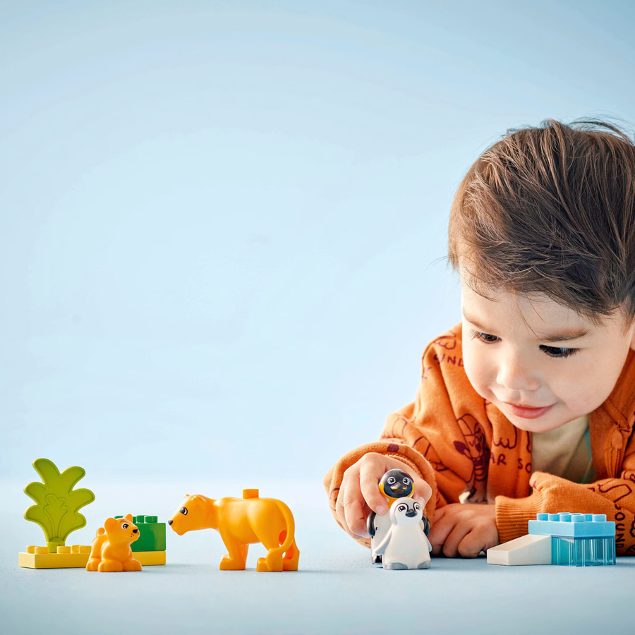 LEGO Wildtier-Familien: Pinguine und Löwen Konstruktionsspielzeug - Bild 2