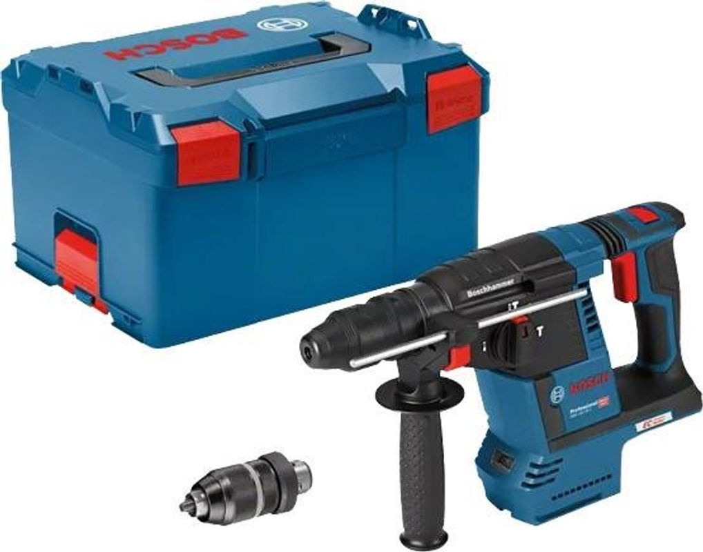 Bosch Professional Akku-Bohrhammer GBH 18V-26F mit SDS plus, 18V, blau-schwarz-bunt - Bild 2
