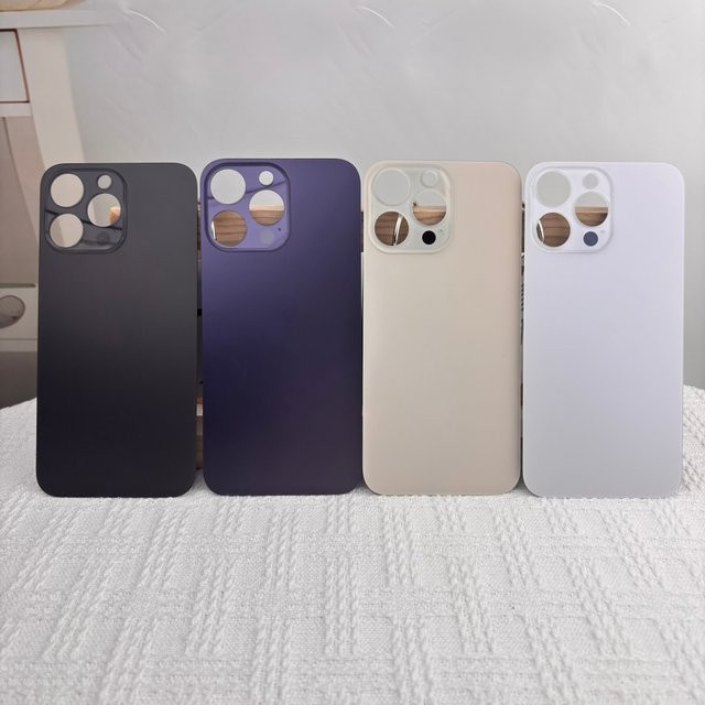 Ersatz-Rückglasabdeckung für Apple iPhone 14 Pro und iPhone 14 Pro Max mit Kameralinse als Reparaturteil für das hintere Gehäuse und das Batteriefach - Bild 1