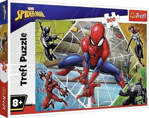Trefl Disney Spiderman Puzzle mit 300 Teilen für Kinder ab 8 Jahren