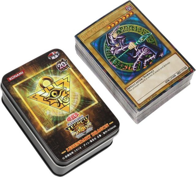 Yiran toy Yu Gi Oh Karten mit Blechdose 72-teiliges Set Englisch - Bild 1