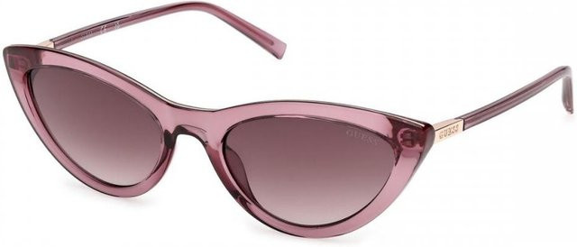 Guess GU3053 Sonnenbrille Cat-Eye, Vollrand, Kunststoff, grau, lila, Damen - Bild 1