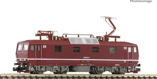 Fleischmann E-Lok 230 003-6 der DR, Spur N, 1:160, Rot - Bild 1