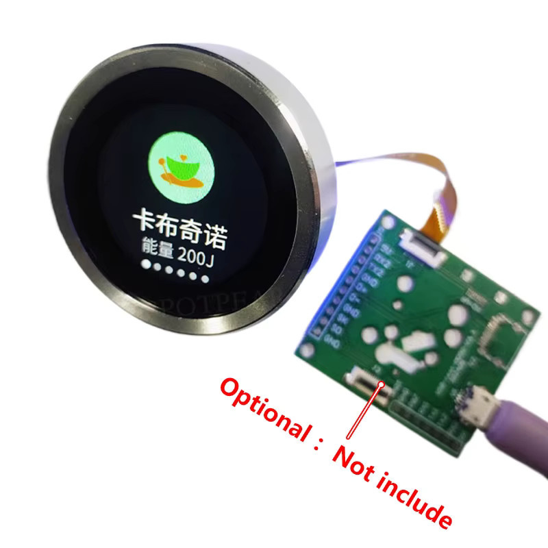 Spotpear ESP32-C3 Entwicklungsboard mit 1,28 Zoll rundem LCD Touch-Display und LVGL Unterstützung für Arduino - Bild 2