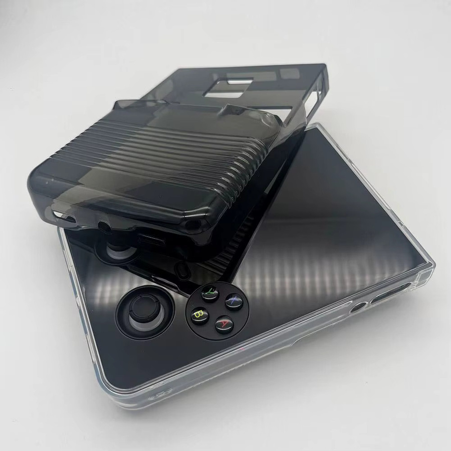 Anbernic Schutzhülle für RG 477V Gaming Handheld Soft Shell TPU Transparent - Bild 2