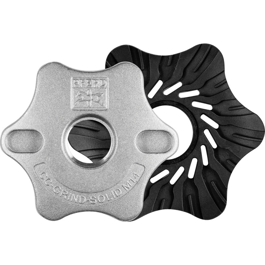 PFERD TOOLS Spannflanschset SFS CC-GRIND SOLID FLEX 150 180 M14 in Schwarz und Silber - Bild 1