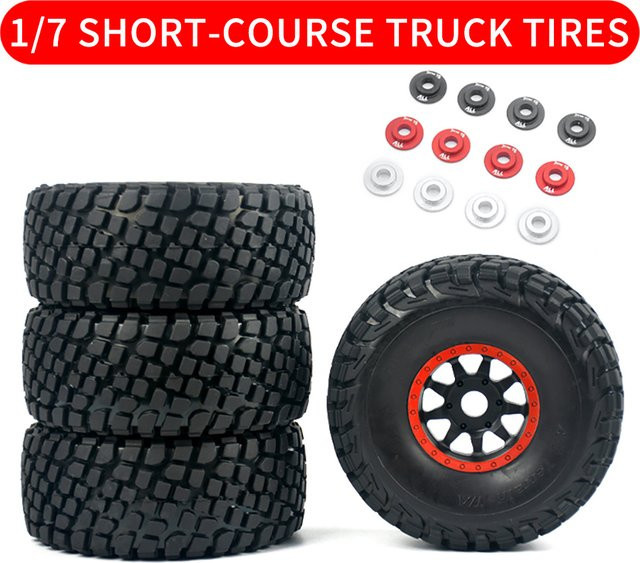Arrma Mojave Desert Short Course Truck Reifen 1/7 mit 17mm Adapter - Bild 1
