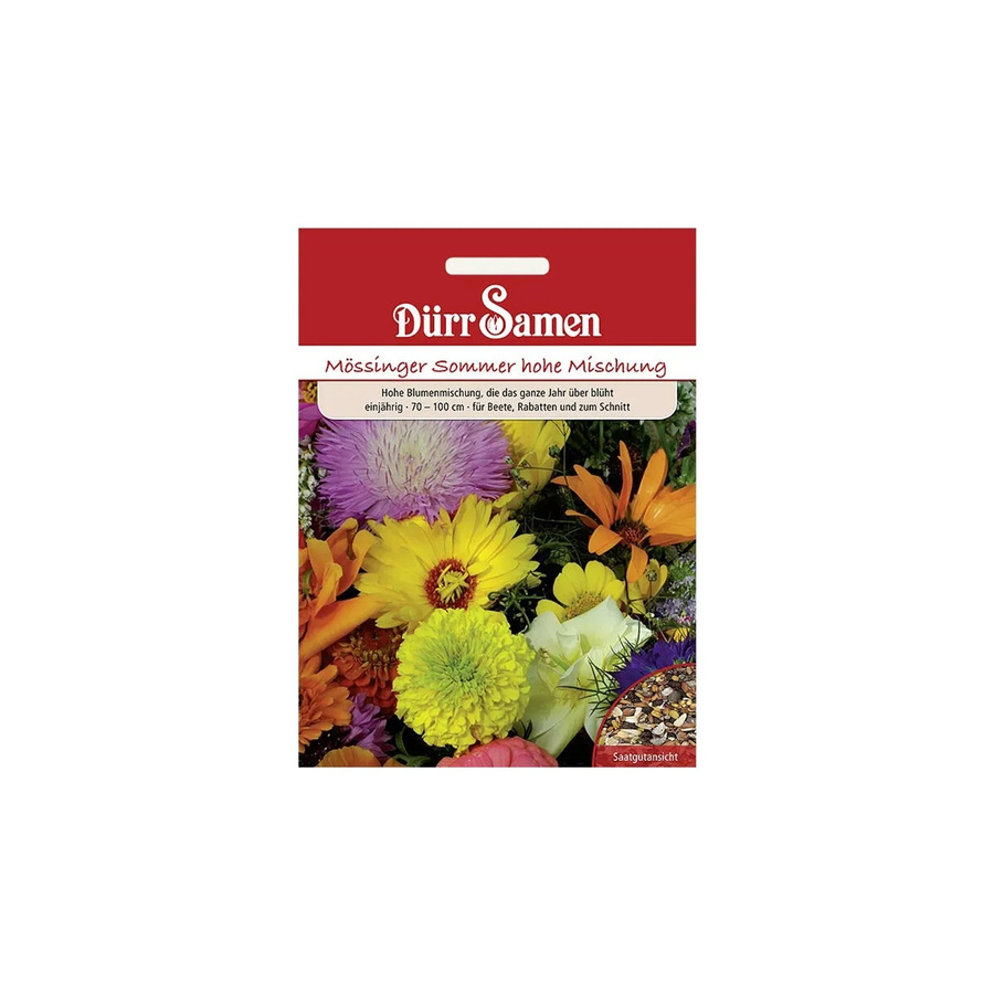 Dürr Samen Mössinger Blumenmischung Hohe Abmischung für 6 qm zur Aussaat in Beeten und Rabatten - Bild 2