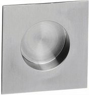 Intersteel Schiebetürmuschel aus Edelstahl, silber, gebürstet - Bild 1