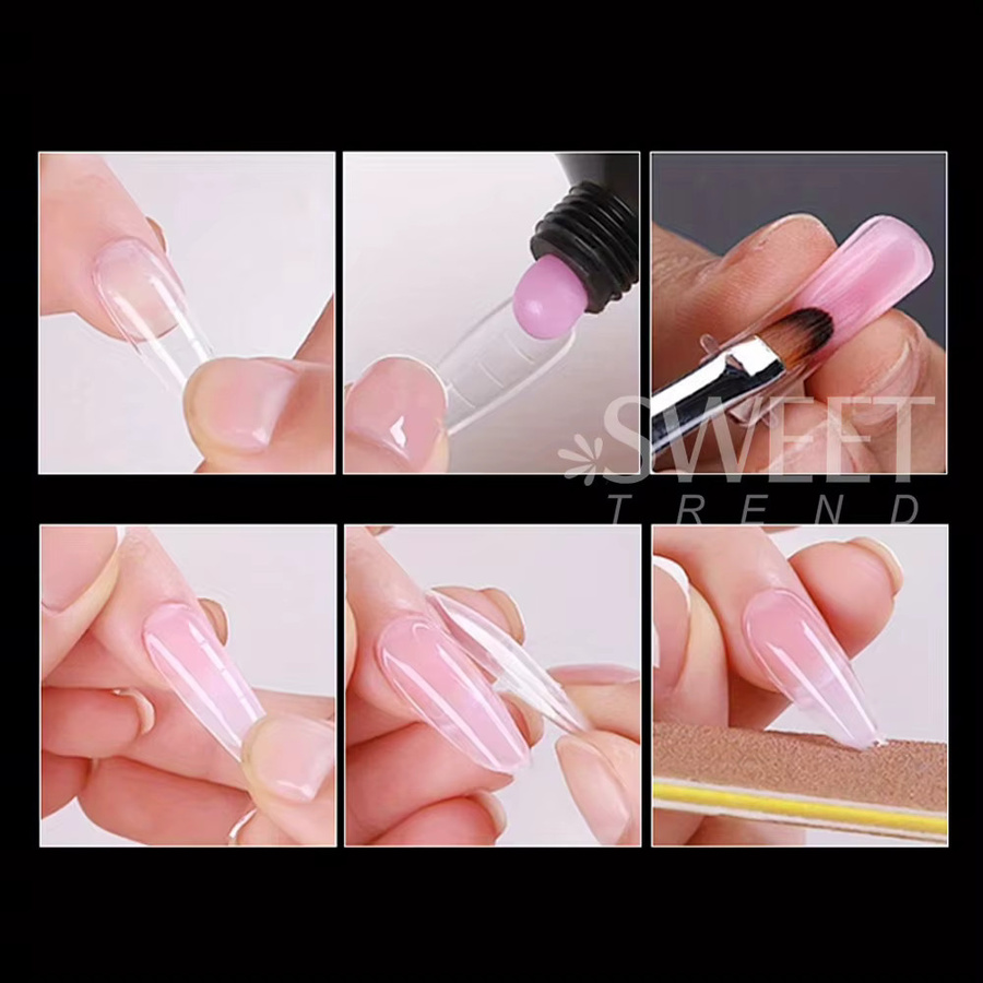 SWEET TREND Nagelformen, 288 Stück, 12 Arten, 12 Größen, Maniküre-Zubehör - Bild 5