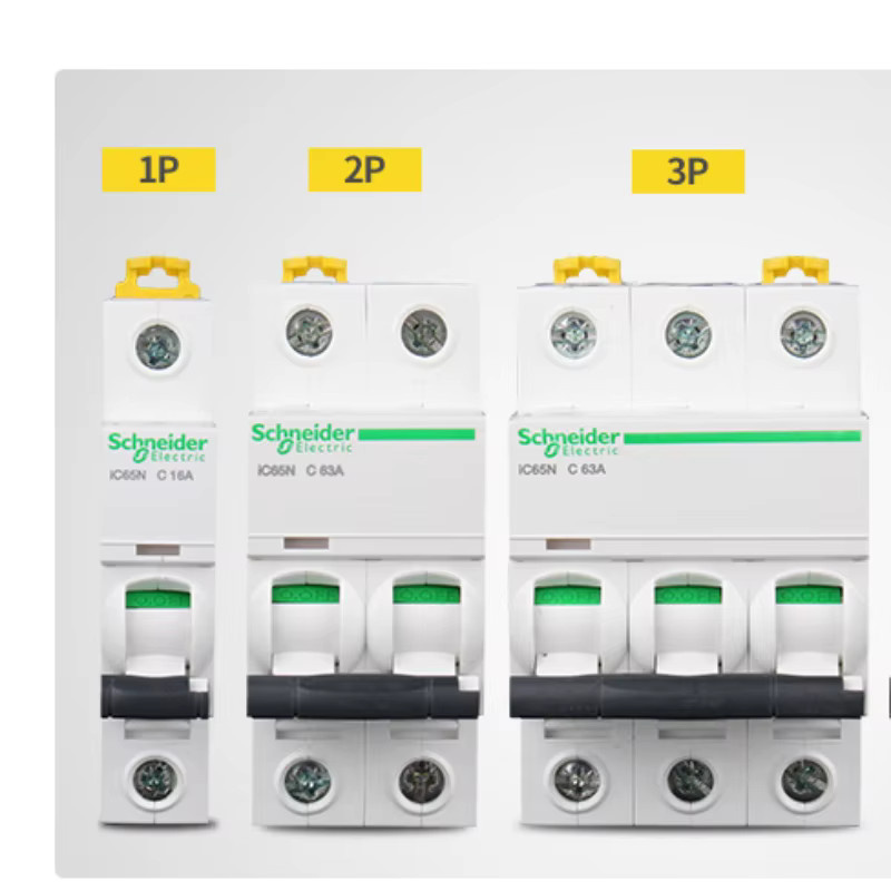 Schneider Electric MCB Leitungsschutzschalter IC65N C Miniatur-Schutzschalter in Weiß - Bild 2