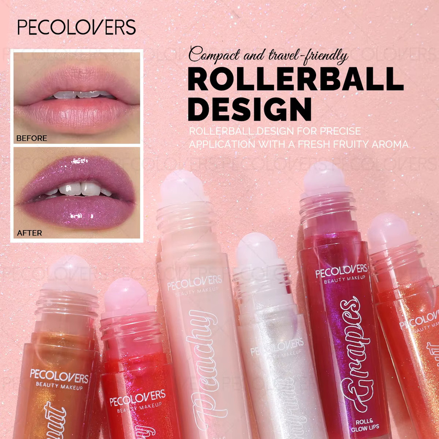 PECOLOVERS Lipgloss, Strawberry, Glänzend, Unisex - Bild 2