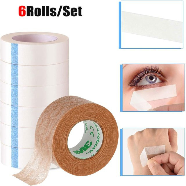 6 Rollen Vlies-Nasenband für Rhinoplastik-Formung, hypoallergen, atmungsaktiv - Bild 1