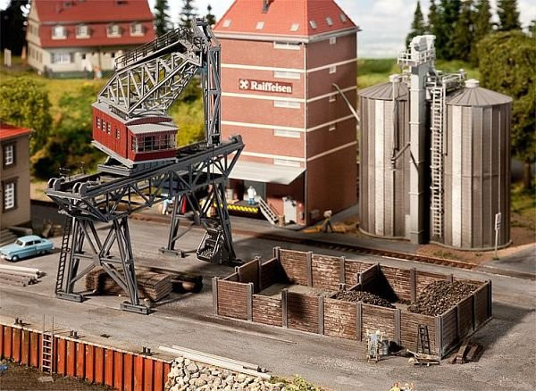 Faller Brückenkran, Fahrzeuge, 1:87 (Spur H0), Grau - Bild 1
