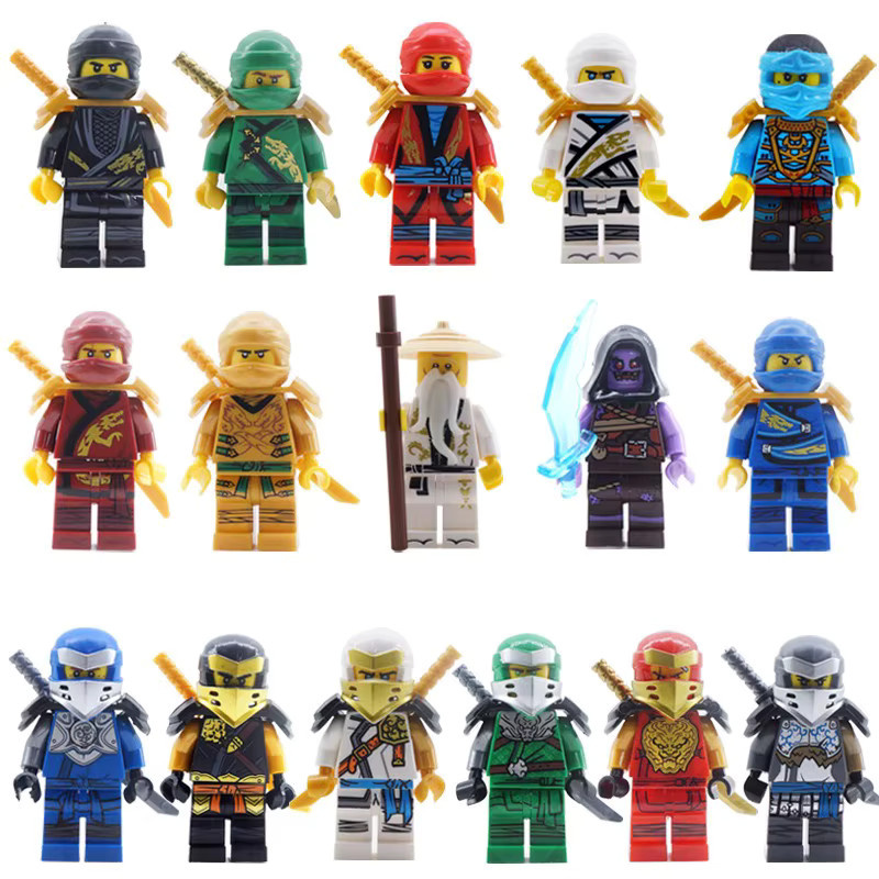 Bandai Ninja-Bausteine, Puppen, Puzzleteile und Bausteinspielzeug, 8-teiliges Set, Fantasy, Bunt / Mehrfarbig, ab 14 Jahre - Bild 2