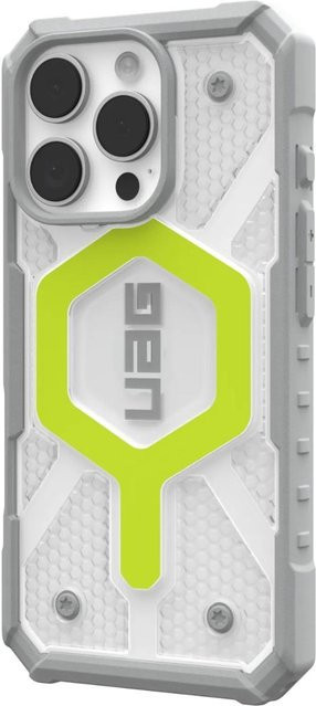 UAG Pathfinder Clear MagSafe-Hülle für Apple iPhone 16 Pro in Grün und Transparent - Bild 1