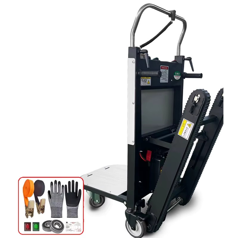 Elektrischer Treppensteiger Schienentyp von LZHZXY in Schwarz für den Treppentransport und die Frachthandhabung - Bild 2