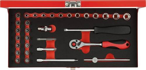 Gedore RED Steckschlüsselsatz 1/4 Zoll 32-teilig 4-13mm - Bild 2