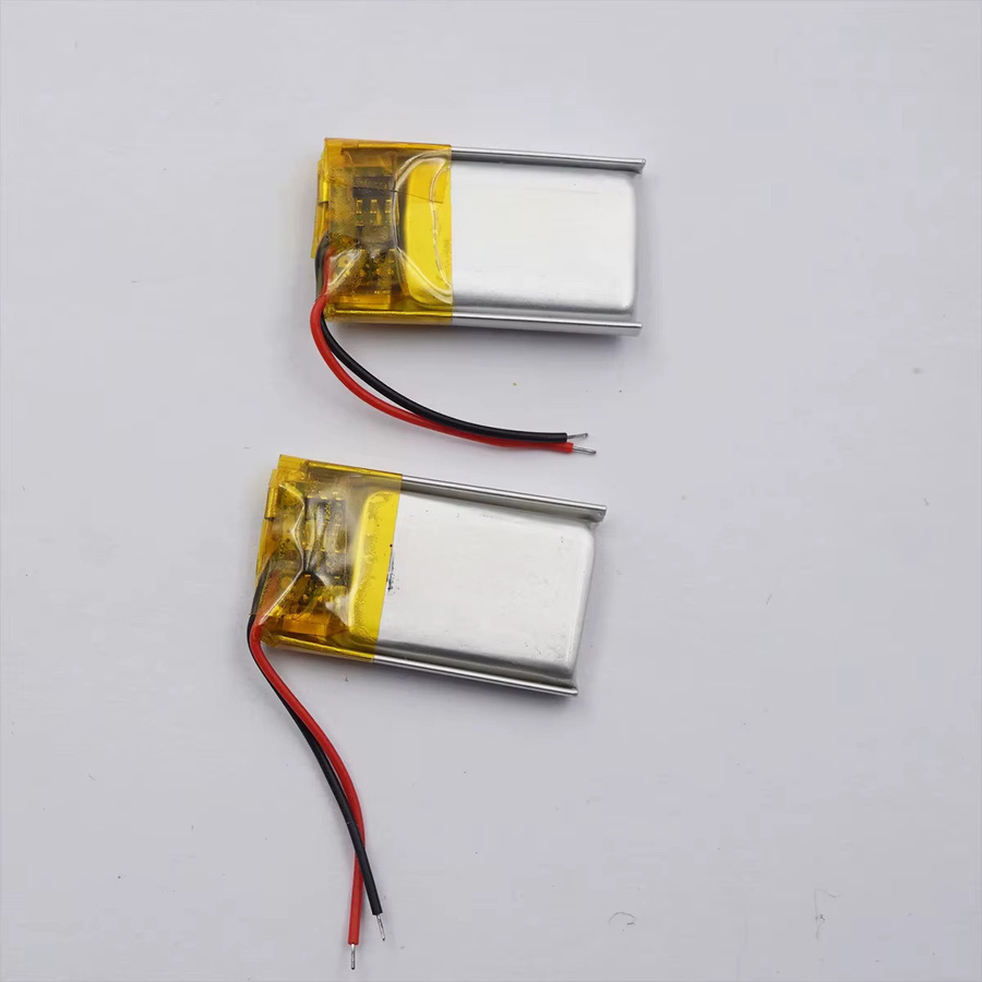 2 Stück XINJ Polymer-Li-Akku 3,7 V 80 mAh Lipo in Silber für Bluetooth-Geräte, GPS und Sat-Nav - Bild 1