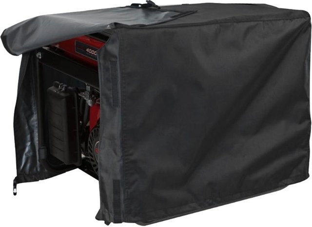 TOMTOP JMS Elektrische Generator Abdeckung aus Polyester, wasserdicht und staubdicht für Garten und Terrasse, Grau/Schwarz - Bild 1