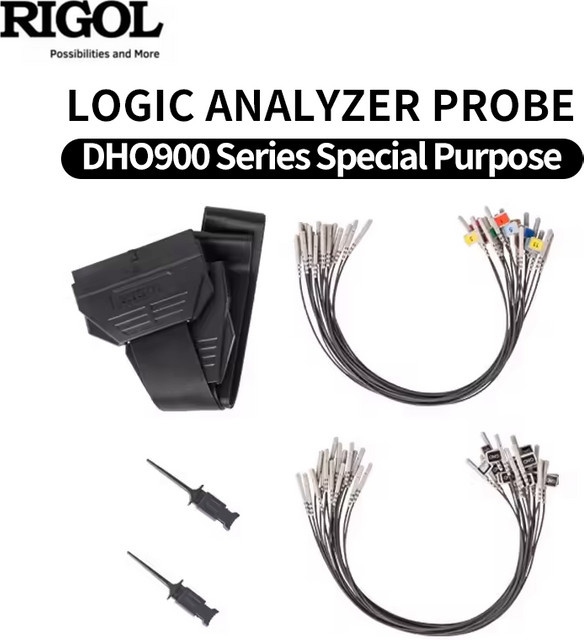 Rigol PLA2216 16CH Logikanalysatorsonde für die DHO900/MHO900-Serie in Schwarz - Bild 1