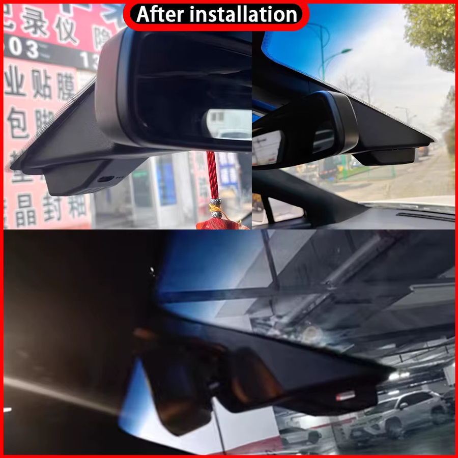 HighCam 4K UHD WLAN Dashcam Videorekorder mit Vorder- und Rückkamera für Lincoln MKZ MKX MKC Nautilus Grand Legacy U540 in Schwarz - Bild 2