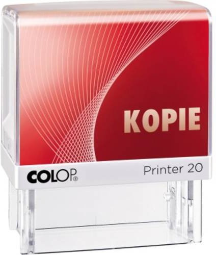 Colop Textstempel Rot B: 38 mm, H: 14 mm - Bild 1