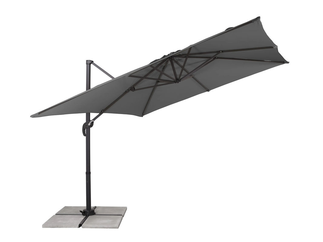 SCHNEIDER Valencia Grande Sonnenschirm in Anthrazit, B/T: 280 x 280 cm - Bild 4