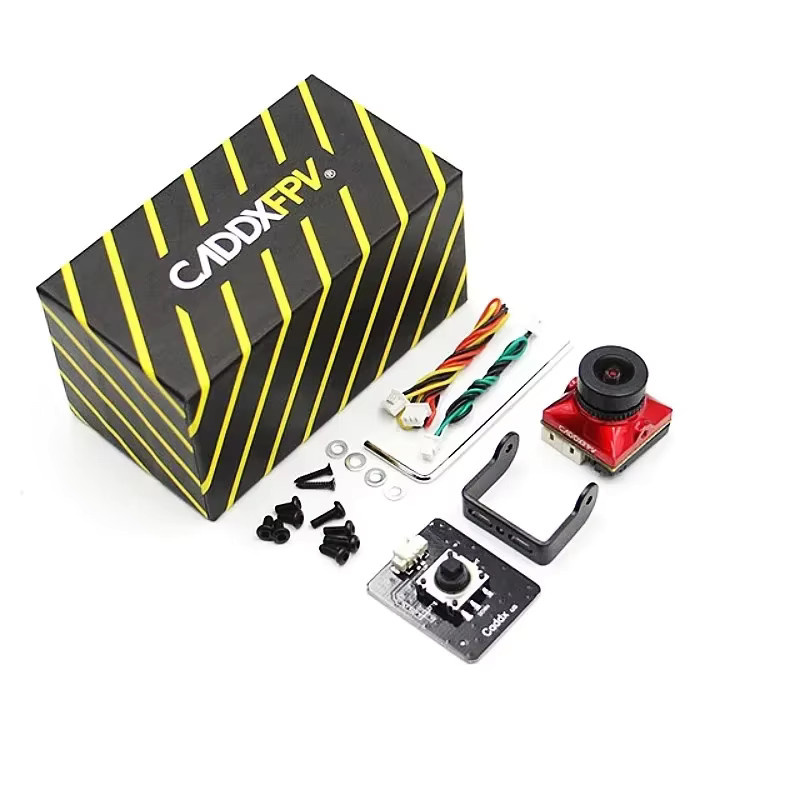 Caddx Ratel 2 V2 FPV-Kamera mit 2,1 mm Objektiv, Super WDR und umschaltbarem NTSC/PAL für FPV Racing Drones, 19 x 19 mm - Bild 4