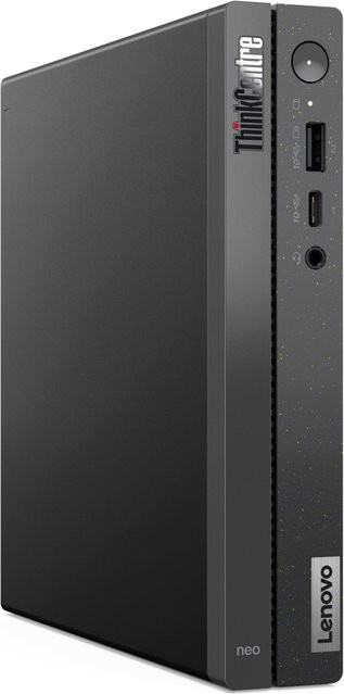 Lenovo ThinkCentre neo 50q G4 Mini PC schwarz, Intel Core i5, 8 GB RAM, 256 GB SSD, Intel UHD Graphics, Wi-Fi 6, Bluetooth, HDMI, DisplayPort - Bild 1