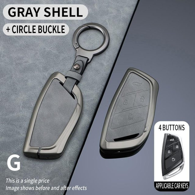 Schutzhülle aus Zinklegierung und Leder für Saic Maxus Mifa9 G70 G90 Maxus7 in Grau - Bild 1