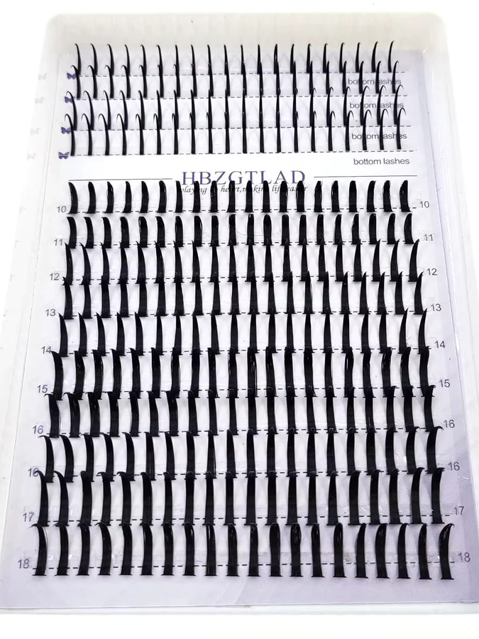HBZGTLAD Wimperncluster, Black, Unisex - Bild 5