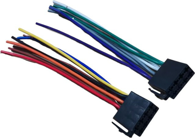 Universal Adapter Kabelbaum mit ISO-Weiblichen Steckern für dein Autoradio - Bild 1
