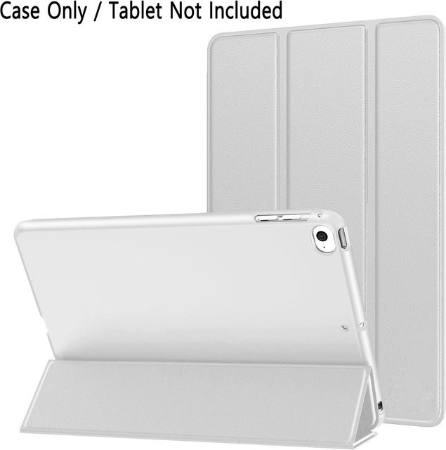 Smart-Cover Klapphülle mit weicher TPU-Rückseite und Auto Wake/Sleep Funktion für iPad 9.7 6./5. Generation und iPad Air 1/2 in Weiß - Bild 1