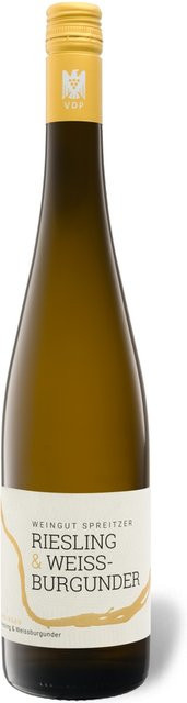 Weingut Spreitzer Riesling & Weißburgunder, trocken, vegan, Weißwein, 2025, 0,75 l - Bild 1